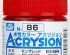 preview Water-based acrylic paint Acrysion Red Madder Mr.Hobby N86
