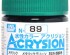 preview Акриловая краска на водной основе Acrysion Metallic Green / Зеленый Металлик Mr.Hobby N89