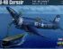 preview Buildable model of the American fighter F4U-4B Corsair