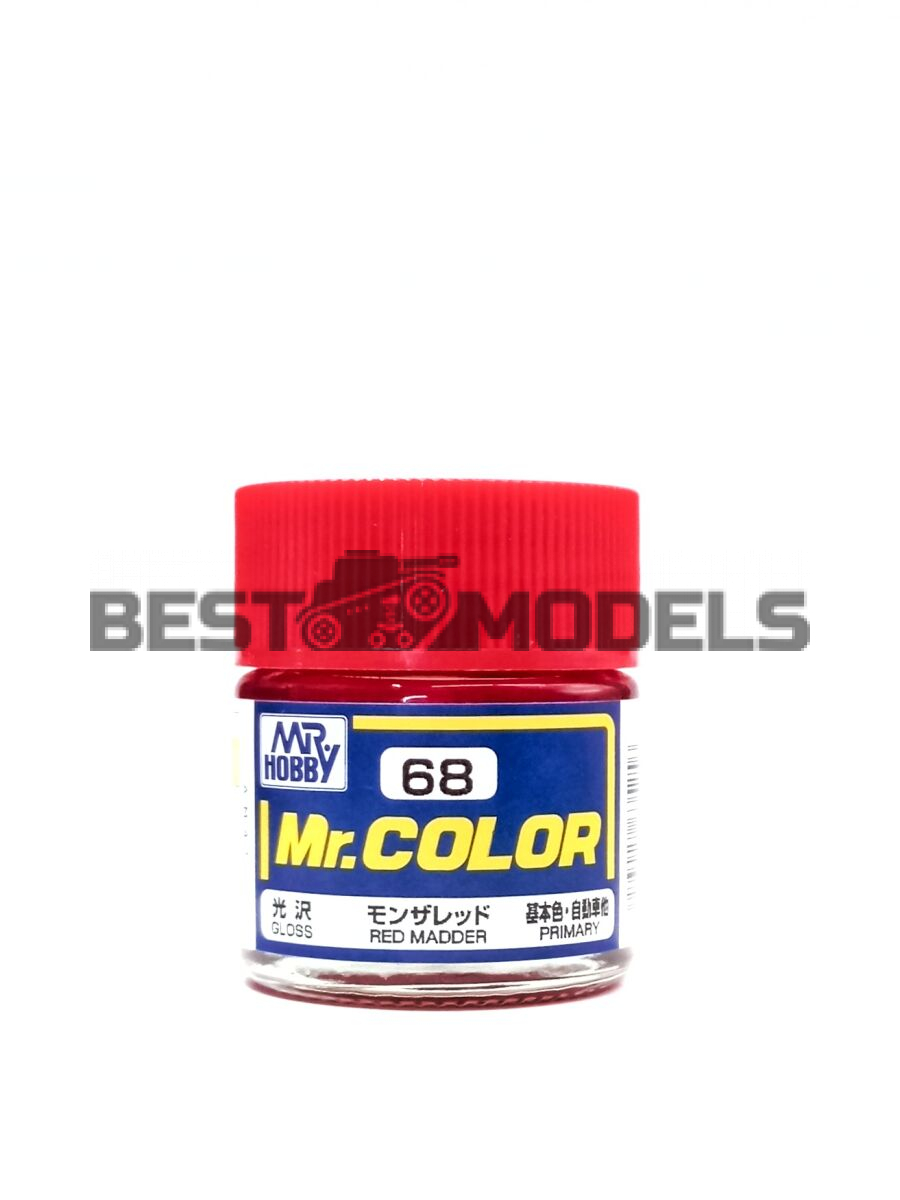 C68 Mr. Color Gloss Red Madder 10ml