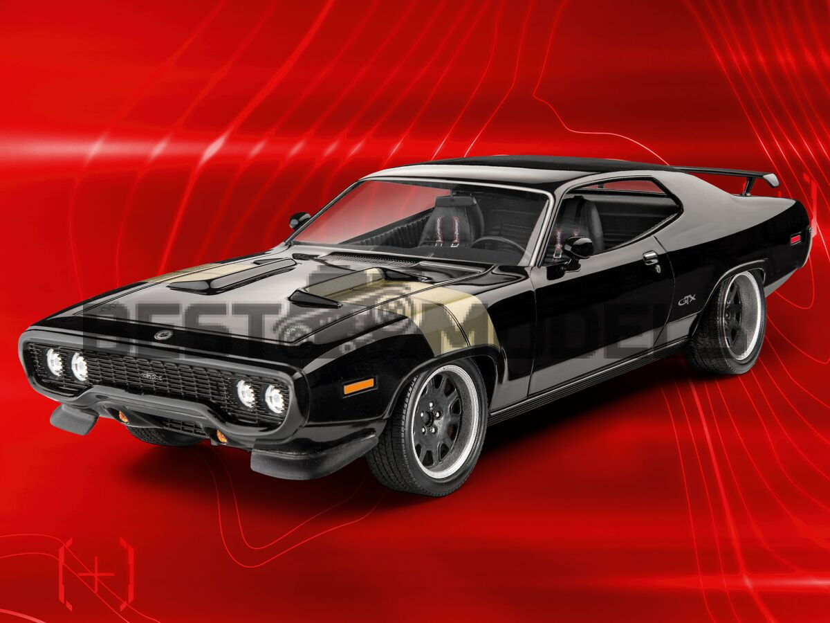 Автомобиль Доминика Торетто Plymouth GTX REV67692 Revell Автомобили 1/25 с  доставкой по Украине