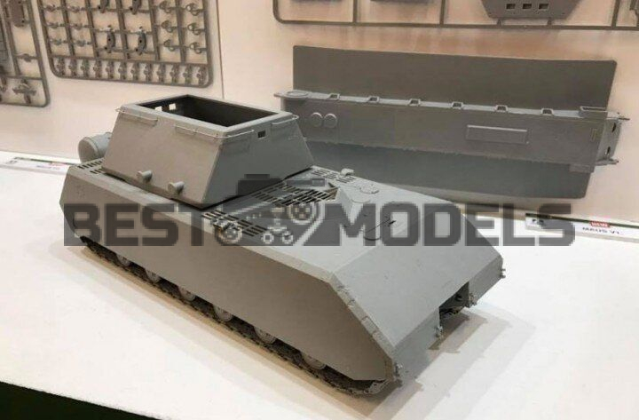 Журнал Макет танка - 006 - Танк Maus из бумаги и картона
