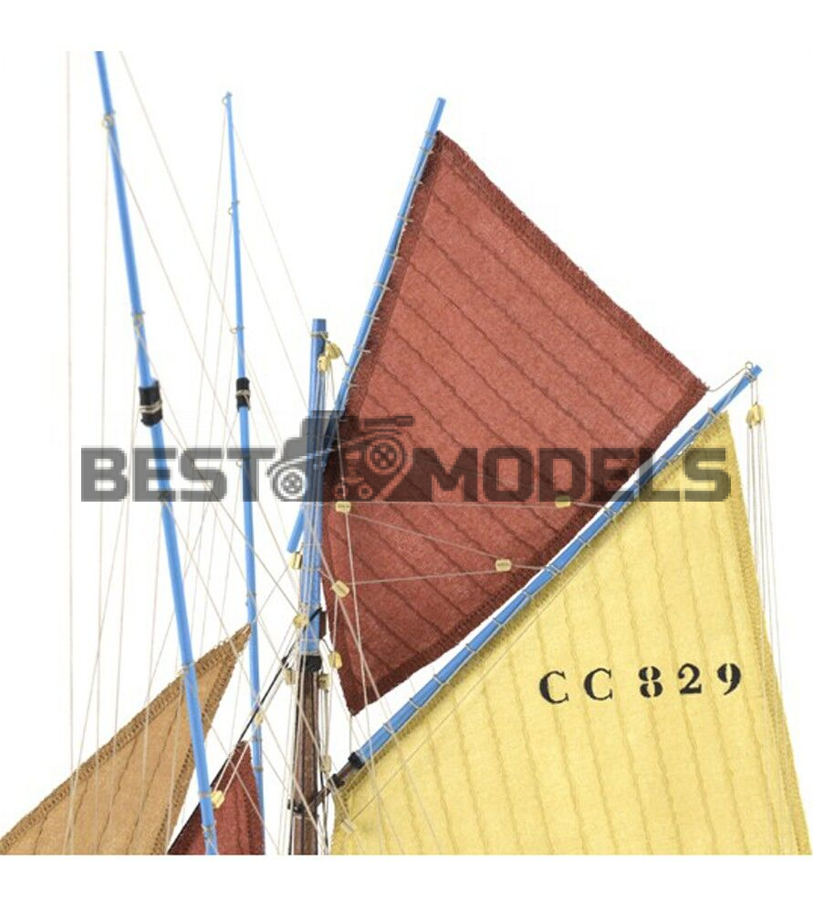 Tuna Boat Marie Jeanne. 1:50 Wooden Fishing Boat Model Kit AL22175