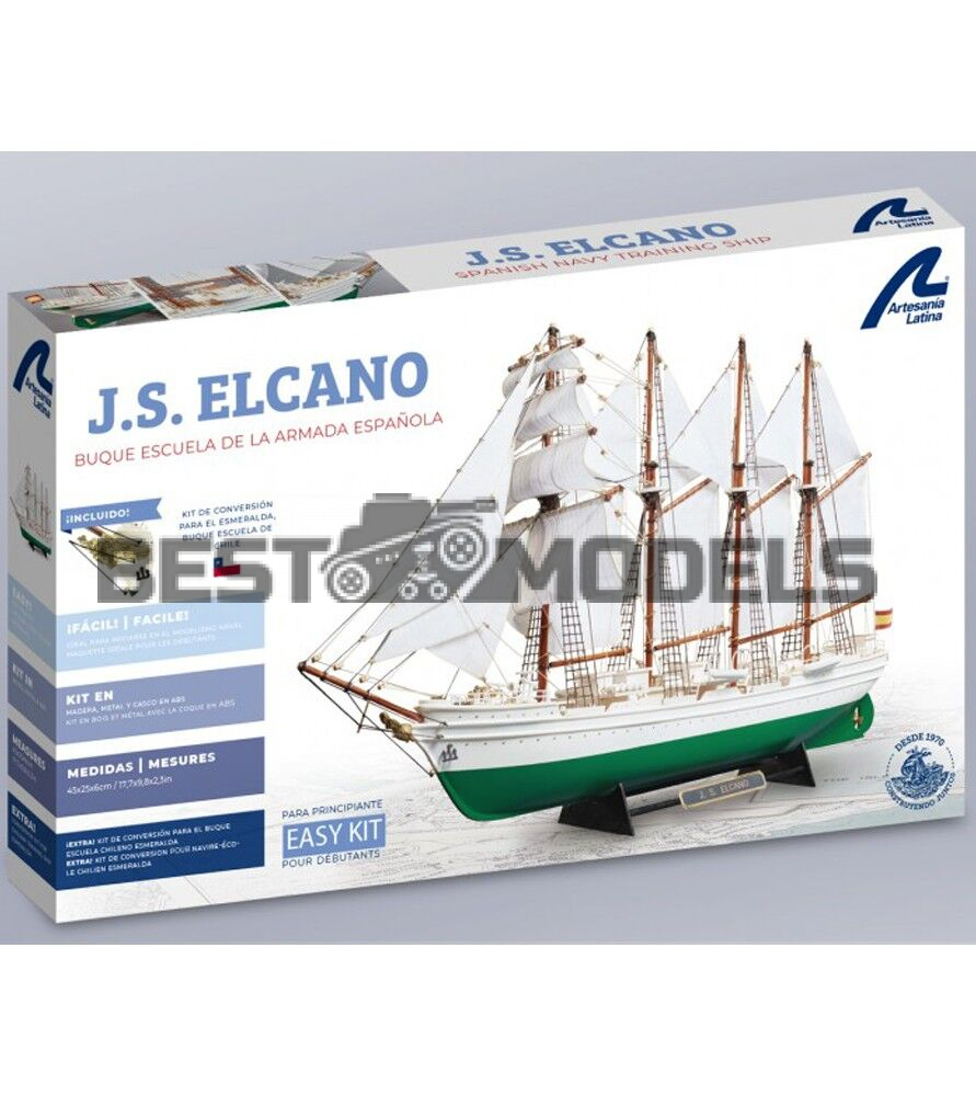 Artesania Latina J.S. Elcano Spanish Navy Training Ship Wooden