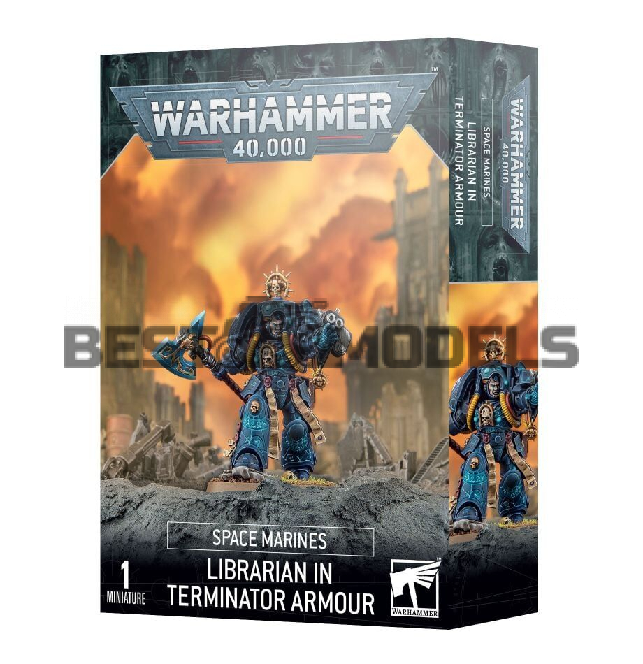 WARHAMMER 40000: SPACE MARINES - LIBRARIAN IN TERMINATOR ARMOUR 99120101387  99120101387 Games Workshop Космические Десантники с доставкой по Украине