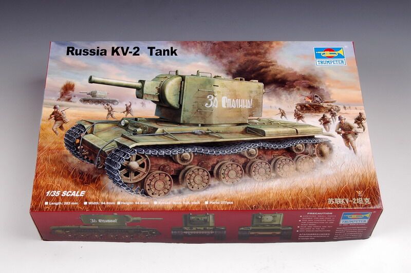 Сборная модель КВ-2 обр.1941 Тяжелый танк