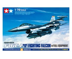 Збірна модель 1/72 Літак Lockheed Martin F-16CJ [Block 50] Fighting Falcon (full equipment) Tamiya 60788