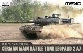 Збірна модель 1/72 Німецький танк Leopard 2А7 Meng 72-002