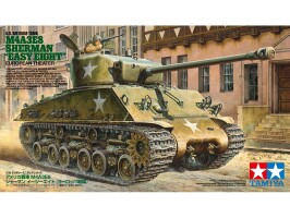 Scale model 1/35 American medium tank M4A3E8 Sherman "Easy Eight" Tamiya 35346