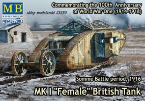 BRITISH MK.I MALE TANK SPECIAL MODIFICATION FOR THE GAZA STRIP