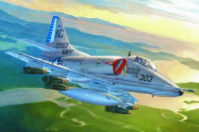 обзорное фото A-4E Sky Hawk Літаки 1/72