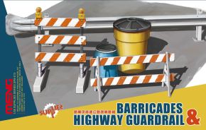 обзорное фото Barricades & Highway Guardrail set Аксесуари 1/35