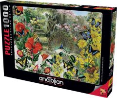 Puzzle Peacock in the Garden 1000pcs