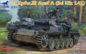 Збірна модель німецької Pz.Kpfw.III Ausf A(Sd.Kfz.141)