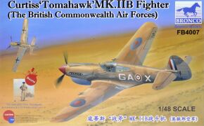 Збірна модель винищувача Curtiss 'Tomahawk' MK.II B (ВПС Британської Співдружності)