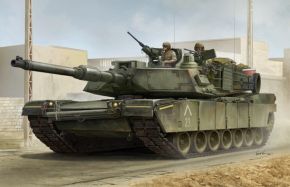 обзорное фото Американський основний бойовий танк US M1A1 AIM MBT Бронетехніка 1/16