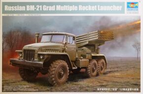 обзорное фото Russian BM-21 Grad Multiple Rocket Launcher Реактивна система залпового вогню