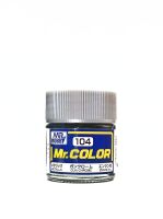 Gun Chrome metalgloss, Mr. Color solvent-based paint 10 ml. (Оружейный Хром глянцевый металлик)