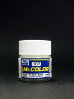 Character White semigloss, Mr. Color solvent-based paint 10 ml. (Обычный Белый полуматовый)