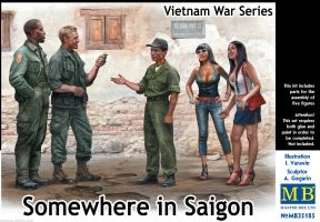 обзорное фото "Somewhere in Saigon, Vietnam War Series"           Фігури 1/35