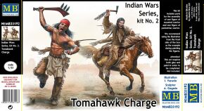 "Indian Wars Series, kit No. 2. Tomahawk Charge"