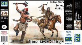 обзорное фото "Indian Wars Series, kit No. 2. Tomahawk Charge"          Фігури 1/35