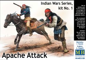 обзорное фото "Indian Wars Series, kit No. 1. Apache Attack"        Фігури 1/35