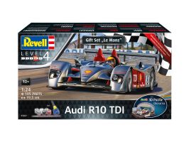 Gift Set Audi R10 TDI Le Mans + 3D Puzzle Diorama