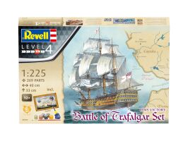 Scale model 1/225 Battle of Trafalgar Set Admiral Nelson's Flagship Revell 05767