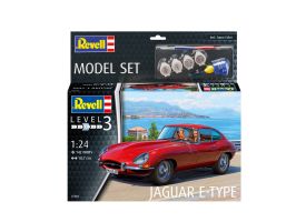 обзорное фото Model Set Jaguar E-Type Coupé Автомобили 1/24