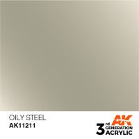 обзорное фото OILY STEEL – METALLIC / МАСЛЯНА СТАЛЬ Металіки та металайзери