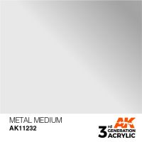 обзорное фото METAL MEDIUM – AUXILIARY / Рідина для надання фарби ефекту "Металік" Допоміжні продукти