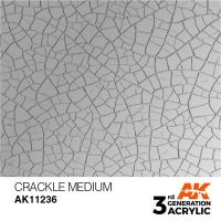 обзорное фото CRACKLE MEDIUM – AUXILIARY / Рідина , яка надає фарбі ефекту "Потріскана" Допоміжні продукти