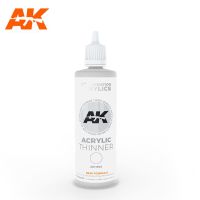 обзорное фото THINNER 100ml for 3rd Generation / Розчинник для акрилової фарби 3-ї Генерації Розчинники
