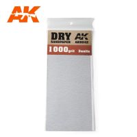 обзорное фото DRY SANDPAPER 1000 / Наждачная бумага для сухого шлифования Наждачная бумага