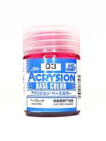 обзорное фото Acrysion Base Color (18 ml) Base Red / Акриловая краска (Базовый красный) Акриловые краски