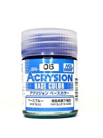 обзорное фото Acrysion Base Color (18 ml) Base Blue / Акрилова фарба (Базовий синій) Акрилові фарби