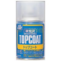 обзорное фото Mr. Top Coat Semi-Gloss Spray (88 ml)  / Лак полуглянцевый в аэрозоле Лаки