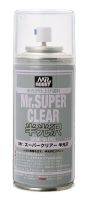 Mr. Super Clear Semi-Gloss Spray (170 ml) / Лак полуглянцевый в аэрозоле