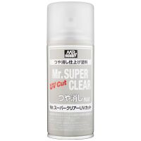 Mr. Super Clear UV Cut Flat Spray (170 ml) / Лак матовый с УФ фильтром в аэрозоле 