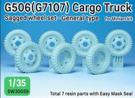 U.S. G7107(G506) Cargo Truck General type Wheel set