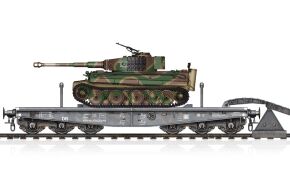 Schwere Plattformwagen Type SSyms 80&Pz.Kpfw.VI Ausf.E Sd.Kfz.181 Tiger I (Mid Production)