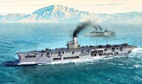 обзорное фото HMS Ark Royal 1939  Флот 1/700