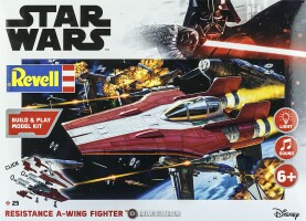 Scale model REBELLION A-WING RED Revell REV06770