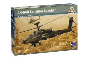 Збірна модель 1/48 Гелікоптер AH-64D Apache Longbow Italeri 2748