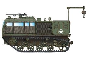 M4 High Speed Tractor (155mm/8-in./240mm) 