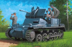 Немецкий Flakpanzer IA w/Ammo.Trailer