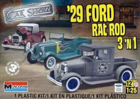 обзорное фото 1929 Ford Rat Rod Автомобілі 1/25