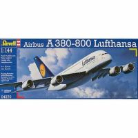 обзорное фото Airbus A380 Lufthansa Літаки 1/144