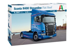 Збірна модель 1/24 Вантажний автомобіль / тягач SCANIA R400 Streamline Italeri 3947
